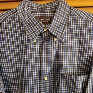 Roundtree & York button-down long sleeve shirt